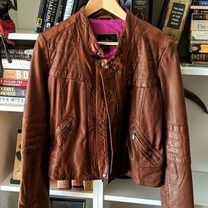 Cole Haan leather jacket